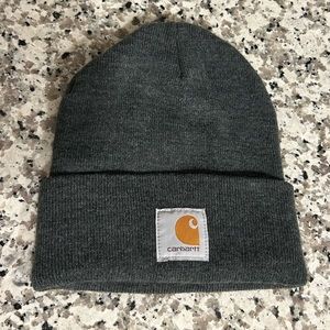 NWOT Carhartt Heather Gray Knot Beanie